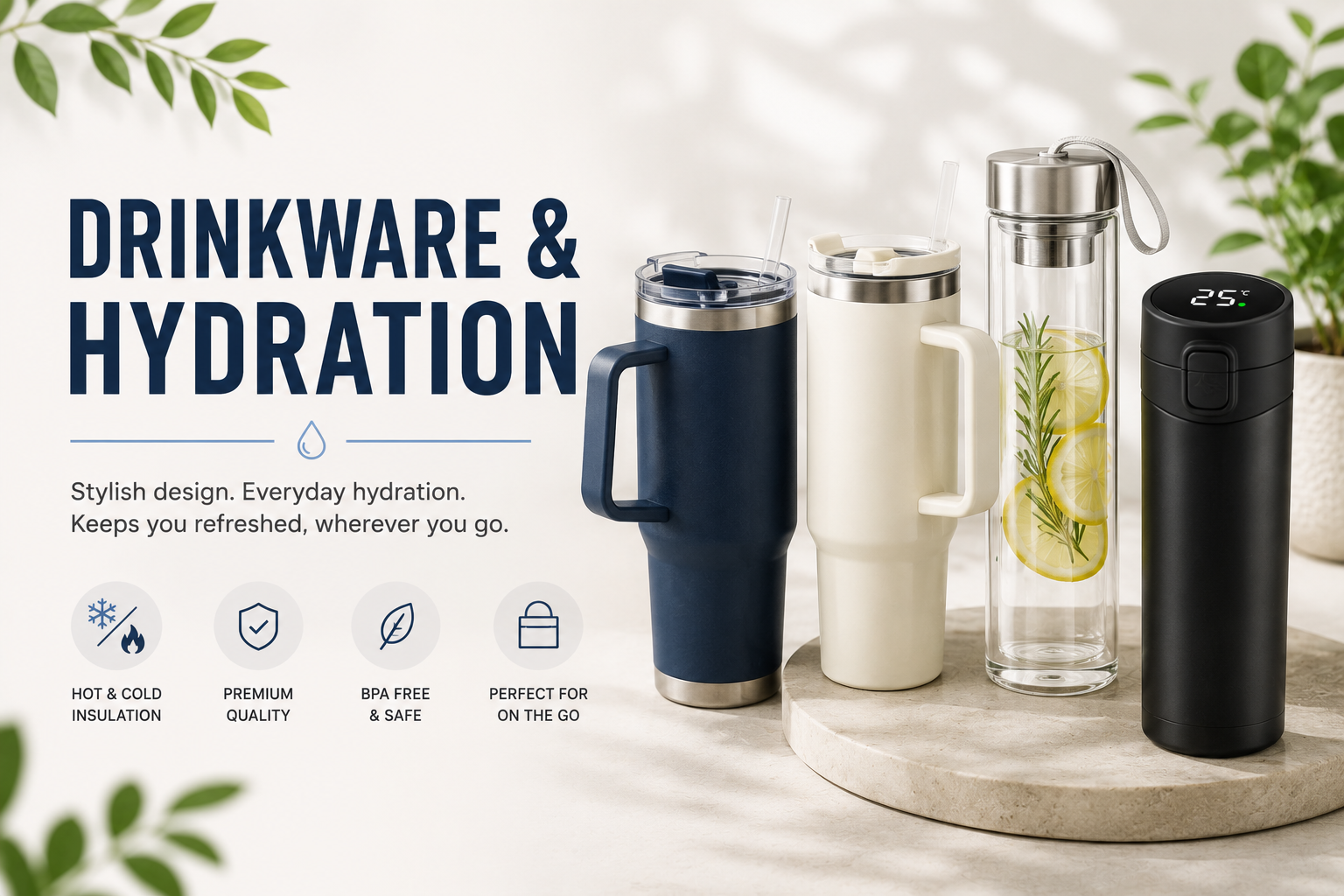 Drinkware & Hydration