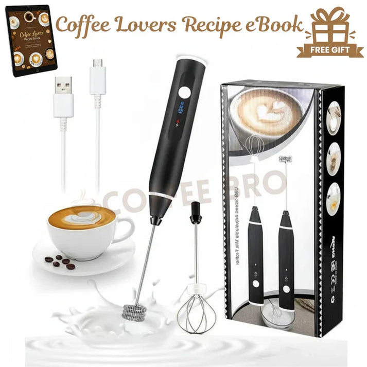 Rechargeable Coffee Beater & Egg Beater