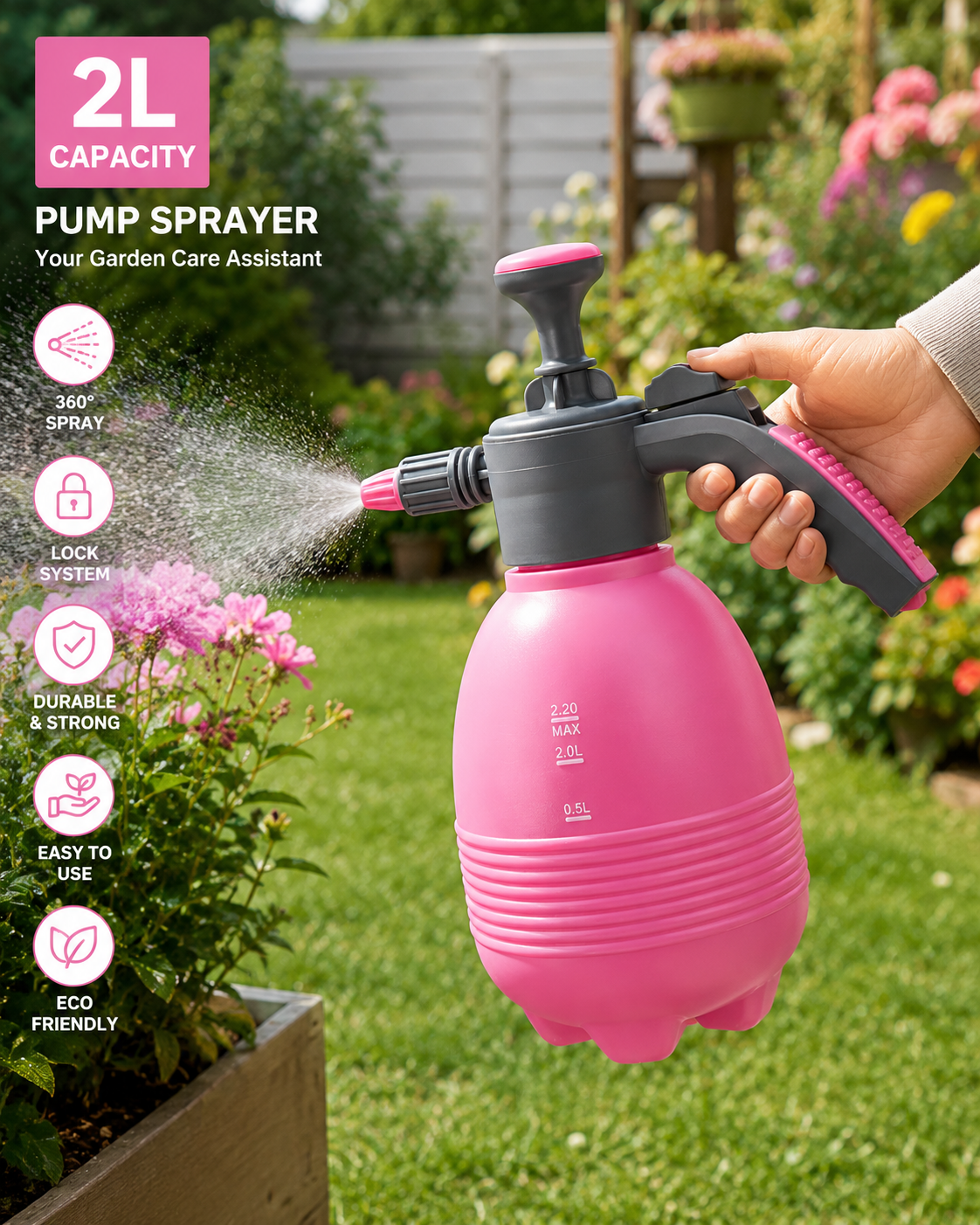 2L Pressure Sprayer