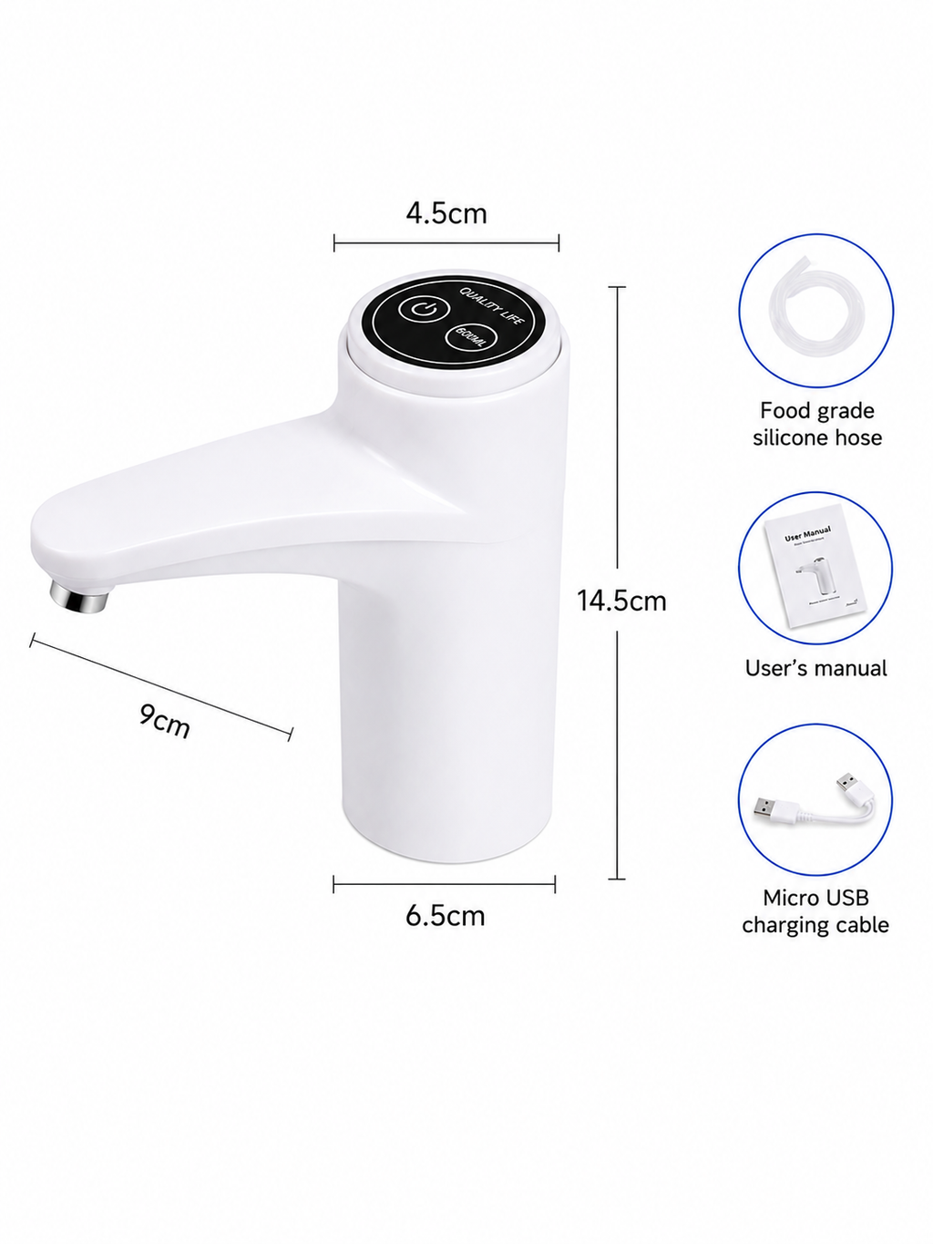 Electric USB Water Dispenser