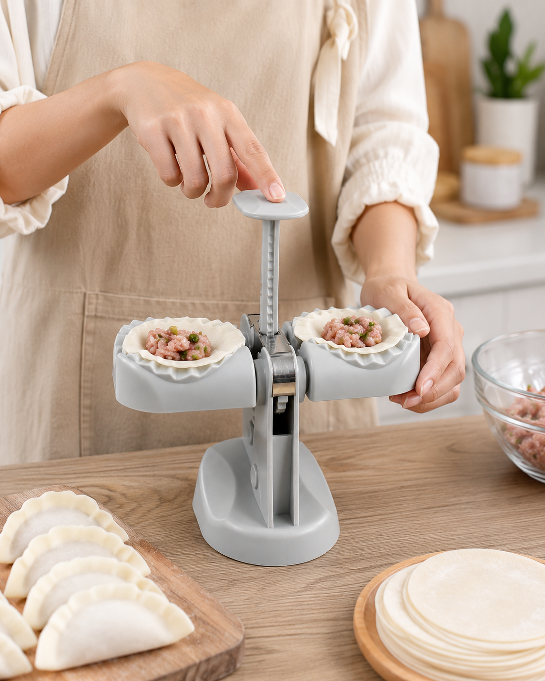 2-in-1 Dumpling Maker Press