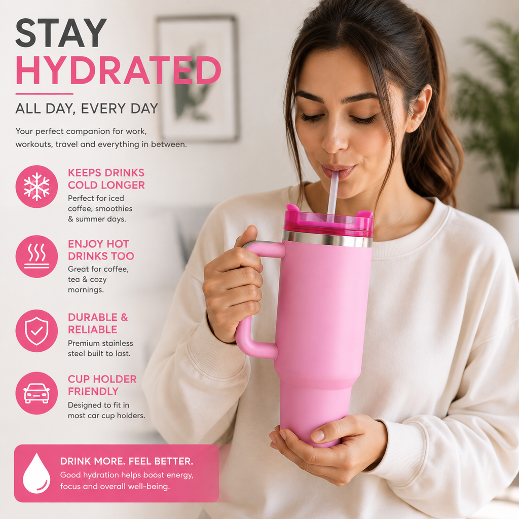40oz Insulated Travel Tumbler
