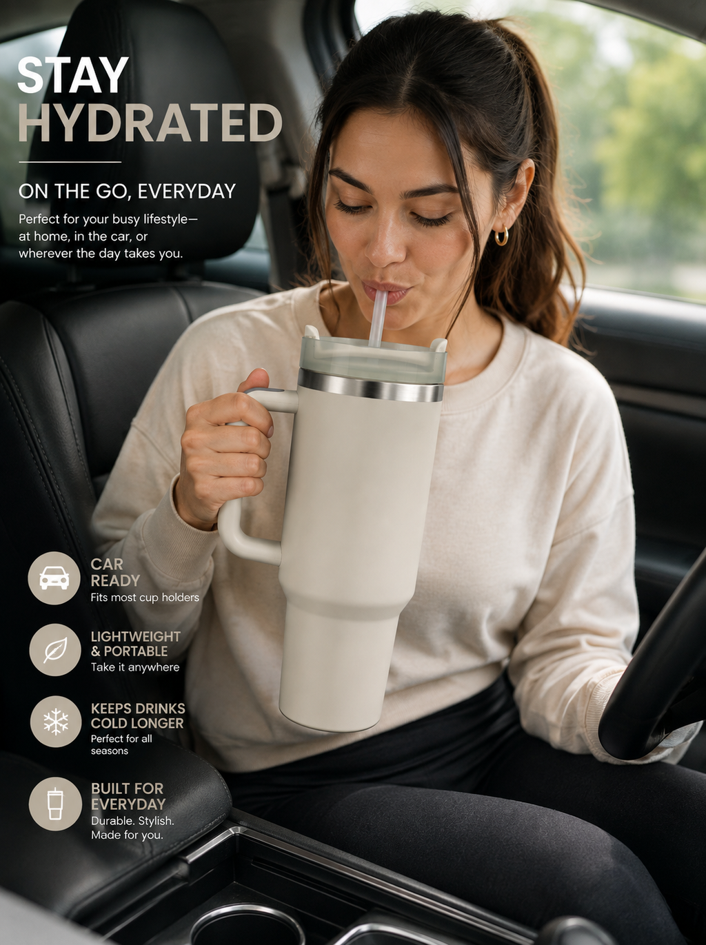 40oz Insulated Travel Tumbler