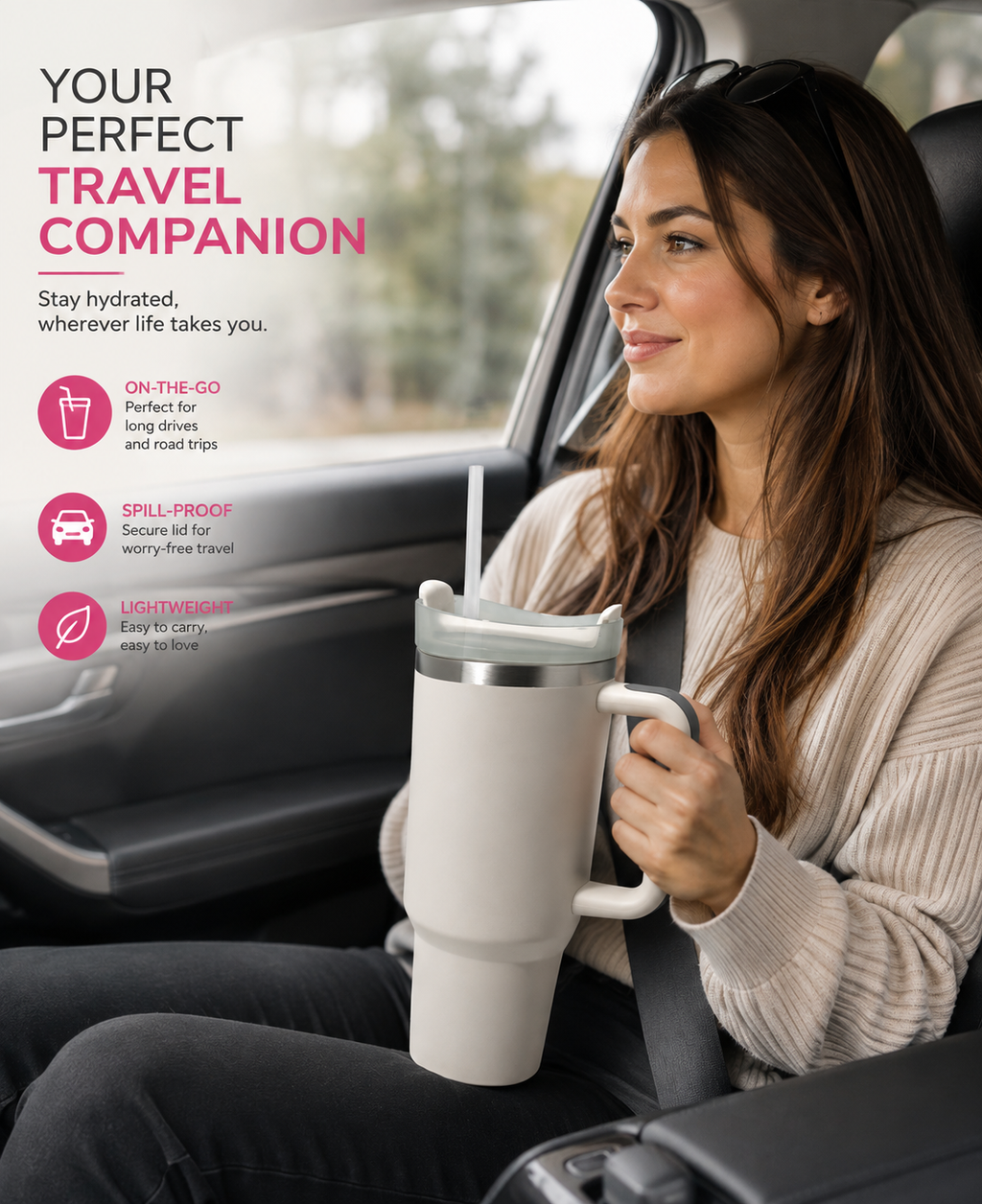 40oz Insulated Travel Tumbler