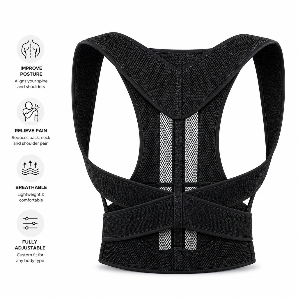 Adjustable Back Support Belt
