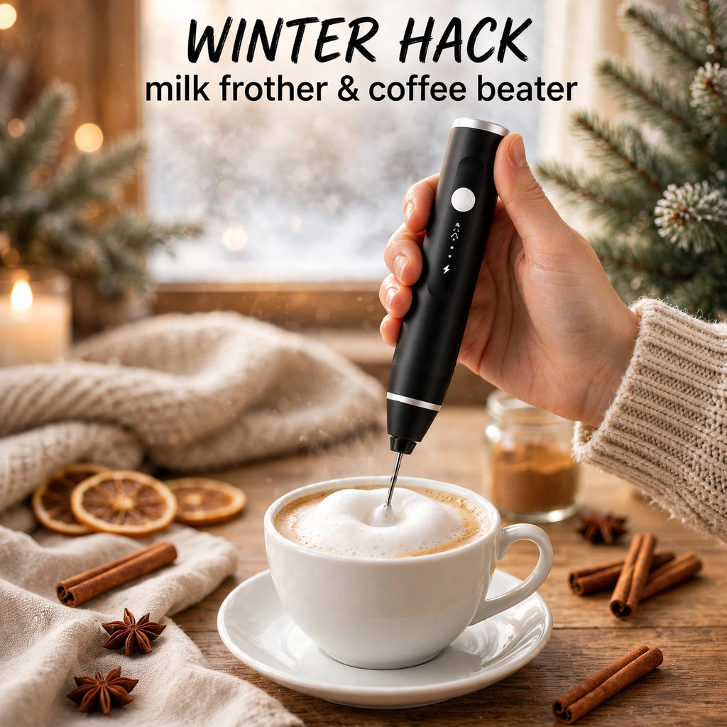 Rechargeable Coffee Beater & Egg Beater