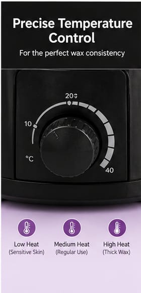 Electric Waxing Warmer – Complete Hair Removal Wax Heater